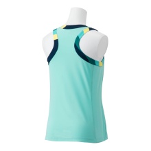 Yonex Tank tenisowy Australian Open 2024 cyanowy niebieski damski